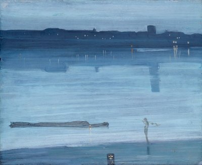 Nocturne: Blue and Silver by James Abbott McNeill Whistler
